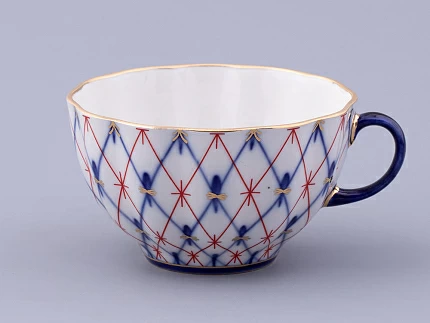 3-х предметный комплект чайный форма Тюльпан  рисунок Сетка 1950, арт. 81.31131.00.1