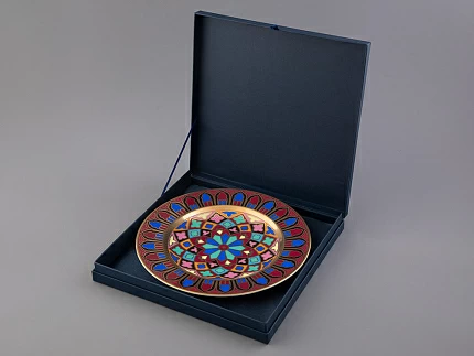 Тарелка декоративная 270 мм Европейская, в подарочной упаковке, рисунок Готическая 8 арт. 81.25629.00.1 Тарелка декоративная 270 мм Европейская, в подарочной упаковке, рисунок Готическая 8 арт. 81.25629.00.1