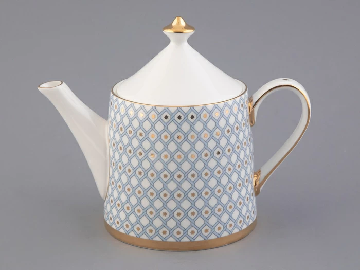 Чайник заварочный 780 мл форма Идиллия рисунок Азур, 780 мл, арт. 80.96960.00.1, 