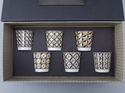 Подарочный набор стопок форма Сувенирная 1 рисунок Elegant, арт. 81.30365.00.1, 