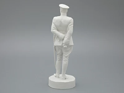 Скульптура Маршал Рокоссовский К.К., в подарочной упаковке, Белый бисквит, арт. 81.33455.00.1 Скульптура Маршал Рокоссовский К.К., в подарочной упаковке, Белый бисквит, арт. 81.33455.00.1