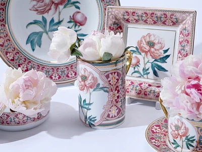 Бокал 400 мл в подарочной упаковке, форма Соло, рисунок Дивный Пион, арт. 81.32714.00.1 Бокал 400 мл в подарочной упаковке, форма Соло, рисунок Дивный Пион, арт. 81.32714.00.1