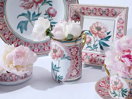 Бокал 400 мл в подарочной упаковке, форма Соло, рисунок Дивный Пион, арт. 81.32714.00.1