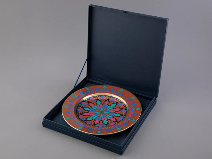 Тарелка декоративная 270 мм Европейская, в подарочной упаковке, рисунок Готическая 6 арт. 81.25627.00.1, 