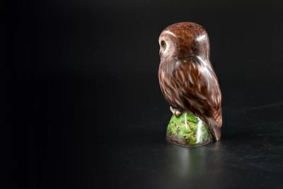 Скульптура Воробьиный сыч, Совенок, арт 62.09238.00.2