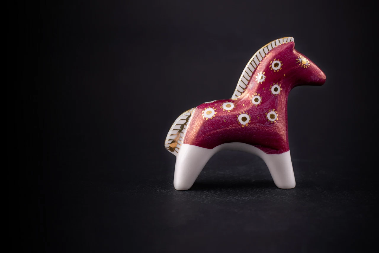 Скульптура Лошадь Вишневая, арт 62.21211.00.1, 