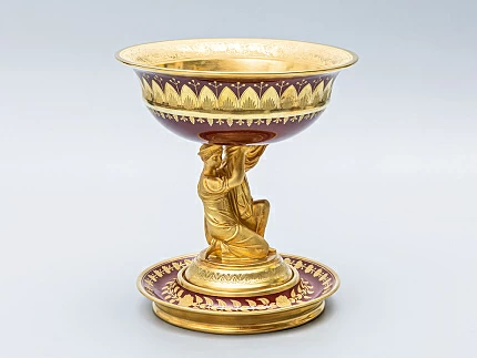 Ваза Коленопреклоненная (Гурьевский) арт. 80.07286.00.1 Ваза Коленопреклоненная (Гурьевский) арт. 80.07286.00.1