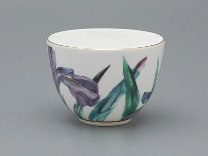 Чашка с блюдцем L’Art des Fleurs в подарочной упаковке, форма Весенняя 2, рисунок Аметистовое пламя, арт 81.33403.00.1 Чашка с блюдцем L’Art des Fleurs в подарочной упаковке, форма Весенняя 2, рисунок Аметистовое пламя, арт 81.33403.00.1