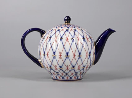 Чайник заварочный форма Тюльпан рисунок Сетка 1950, арт. 80.42350.00.1, 