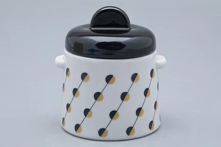 Сахарница форма Колокол рисунок Балтийский берег 2, арт. 80.45181.00.1