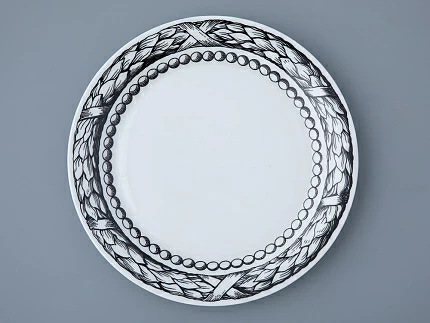 Тарелка плоская 220 мм форма Юлиана рисунок Сысоев. Волшебный сад III арт. 80.44103.00.1