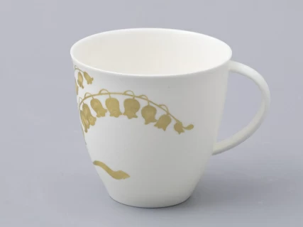 Сервиз чайный на 6 персон, 15 предметов, форма Оливия, рисунок Нежный ландыш, арт 81.31430.00.1, 