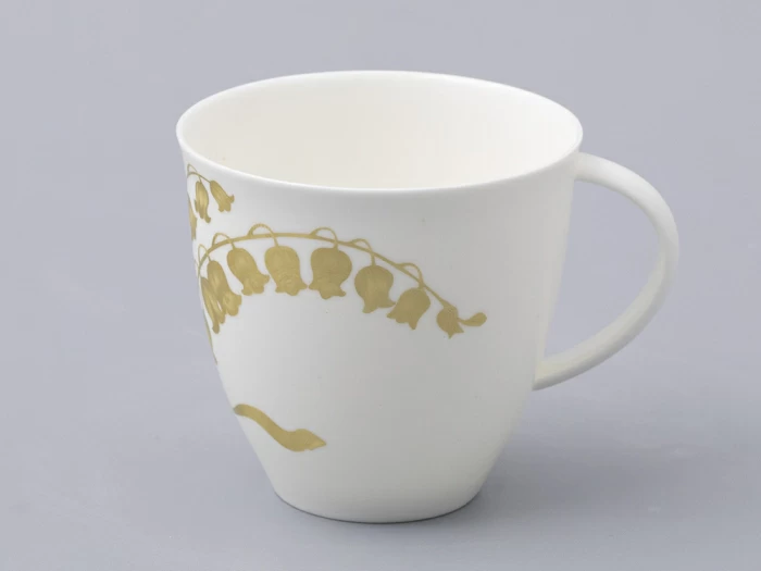 Сервиз чайный на 6 персон, 15 предметов, форма Оливия, рисунок Нежный ландыш, арт 81.31430.00.1, 