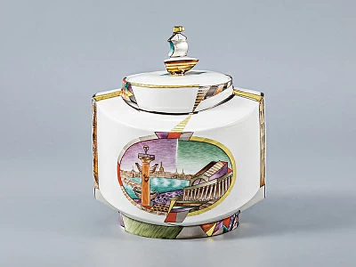 Сервиз чайный Ковчег Ладонь Невы, 2 персоны 8 предметов, арт. 81.20910.00.1