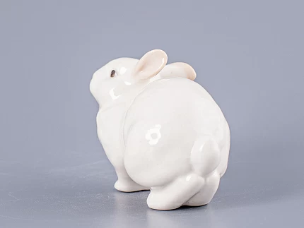 Скульптура Кролик ушастик белый арт. 82.68839.00.1 Скульптура Кролик ушастик белый арт. 82.68839.00.1