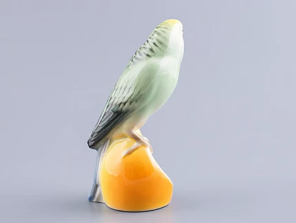 Скульптура форма Волнистый попугайчик рисунок Кеша арт. 82.77224.00.1