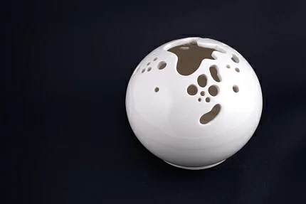 Ваза на форме Снежок, арт 60.13483.00.1 Ваза на форме Снежок, арт 60.13483.00.1