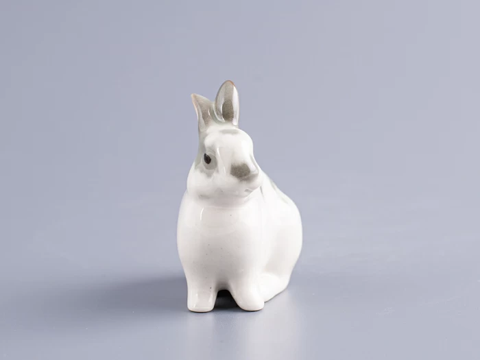 Скульптура Кролик крош серый арт. 82.68950.00.1, 