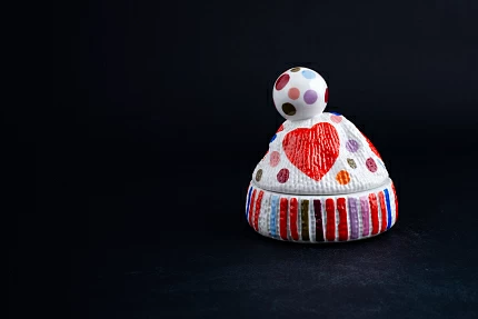 Шкатулка Детская Шапочка, рисунок Валентинка, арт 60.14112.00.1