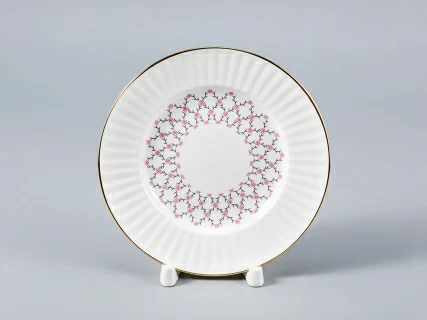 Сервиз чайный Волна Розовая сетка, 6 персон 20 предметов, арт. 81.20895.00.1, 