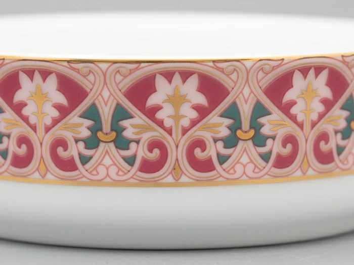 Туалетная коробочка в подарочной упаковке, форма Круглая, рисунок Дивный пион, арт 81.33188.00.1, 