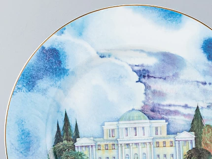 Декоративная тарелка 270 Mazarin Елагиноостровский Дворец-Музей арт. 80.84086.00.1 Декоративная тарелка 270 Mazarin Елагиноостровский Дворец-Музей арт. 80.84086.00.1
