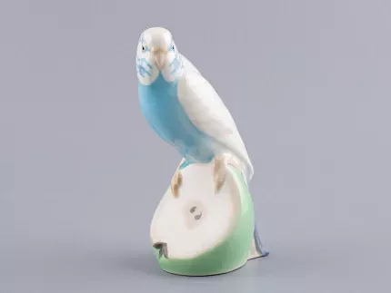 Скульптура форма Волнистый попугайчик рисунок Гоша арт. 82.77223.00.1