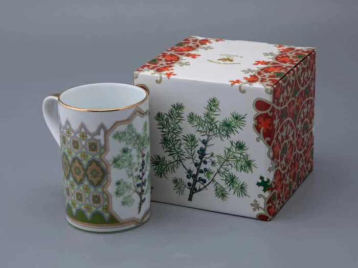 Бокал 400 мл в подарочной упаковке, форма Соло, рисунок Можжевельник ароматный, арт. 81.33954.00.1, 