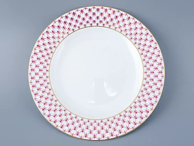 Тарелка 270 мм форма Европейская рисунок Сетка-Блюз арт. 80.85411.00.1