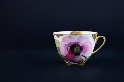 Сервиз чайный Маковый Цветок на форме Весенняя, арт 61.20970.00.1