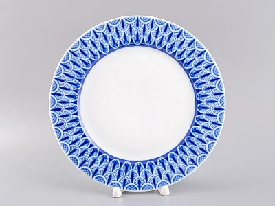 Тарелка мелкая 215 мм форма Европейская - 2 рисунок Ажур, арт. 80.99799.00.1