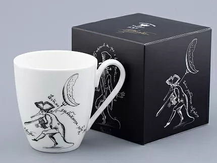 Бокал форма Вариации рисунок Честному Труженику, в подарочной упаковке арт.81.32259.00.1