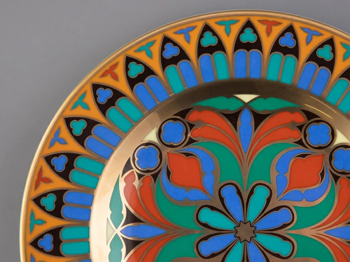 Тарелка декоративная 270 мм Европейская, в подарочной упаковке, рисунок Готическая 10 арт. 81.25590.00.1, 