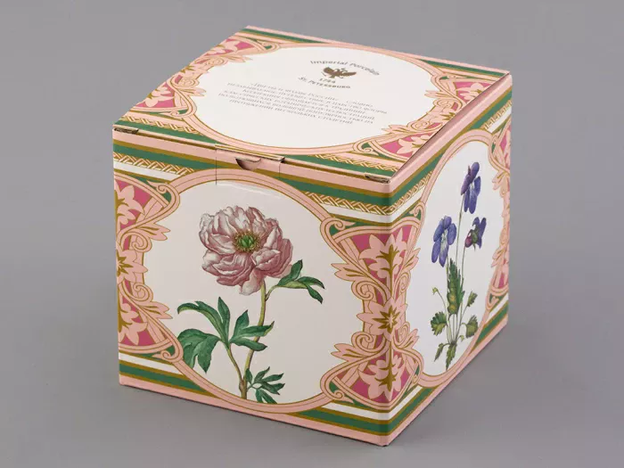 Бокал 400 мл в подарочной упаковке, форма Соло, рисунок Мак восточный, арт. 81.32713.00.1, 