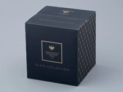 Набор из 4-х высоких стаканов Кобальтовая сетка 300 мл арт. 14.11004.07, 