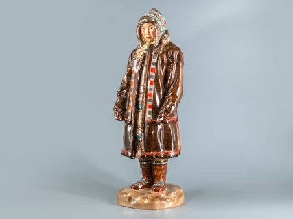 Скульптура Народности России Тунгузская женщина арт. 82.78568.00.1, 