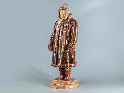 Скульптура Народности России Тунгузская женщина арт. 82.78568.00.1