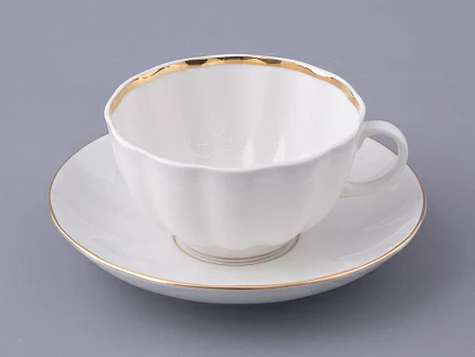 Сервиз чайный форма Тюльпан, рисунок Белоснежка на  6 персон,14 предметов, арт 81.14790.04.1