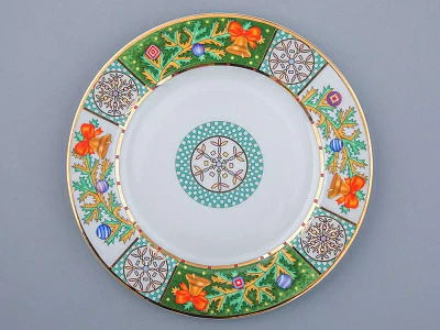 ТАРЕЛКА мелкая 215 мм Европейская-2 Морозный январь арт. 80.44986.00.1 ТАРЕЛКА мелкая 215 мм Европейская-2 Морозный январь арт. 80.44986.00.1