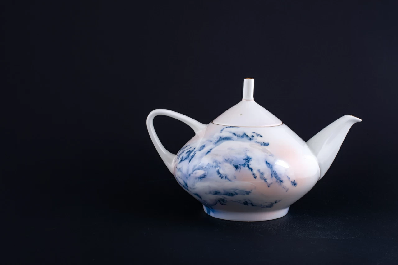 Чайник заварочный Морозное утро на форме Купольная, арт 40.03512.00.1, 