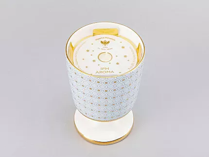 Подарочный Набор Свеча ароматическая рисунок Азур 2 аромат Пряная карамель, арт. 81.30998.00.1