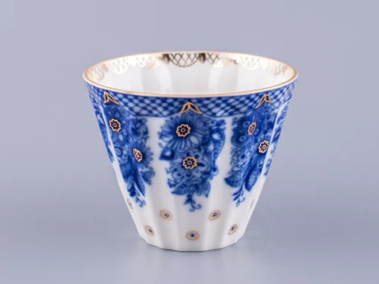 Чашка с блюдцем чайная 235 мл форма Лучистая рисунок Корзиночка арт. 81.10303.00.1, 