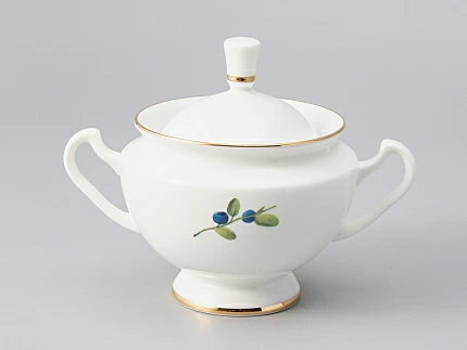 Сервиз чайный форма Айседора рисунок Цветы и ягоды, 6 персон 14 предметов, арт. 81.27538.00.1