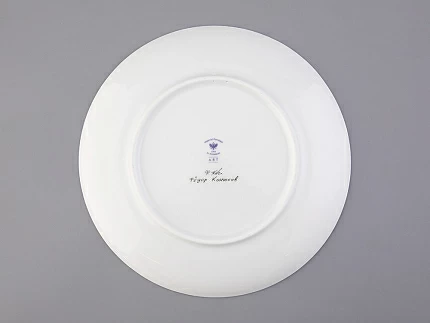 Декоративная тарелка в подарочной упаковке, форма Эллипс, рисунок …движется  лодка, арт. 81.33217.00.1