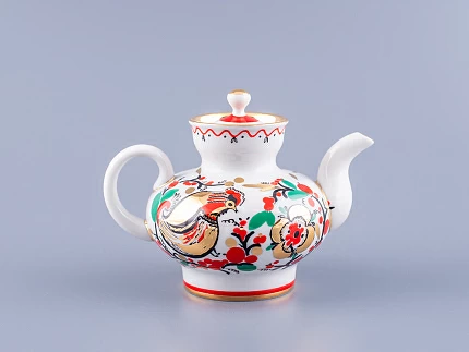 Чайник заварочный форма Малыш, рисунок Петушки арт. 80.00783.00.1 Чайник заварочный форма Малыш, рисунок Петушки арт. 80.00783.00.1