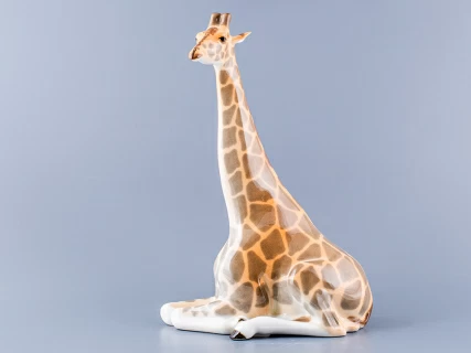 Скульптура Жираф с поднятой головой арт. 82.00986.00.1,  Скульптура Жираф с поднятой головой арт. 82.00986.00.1,