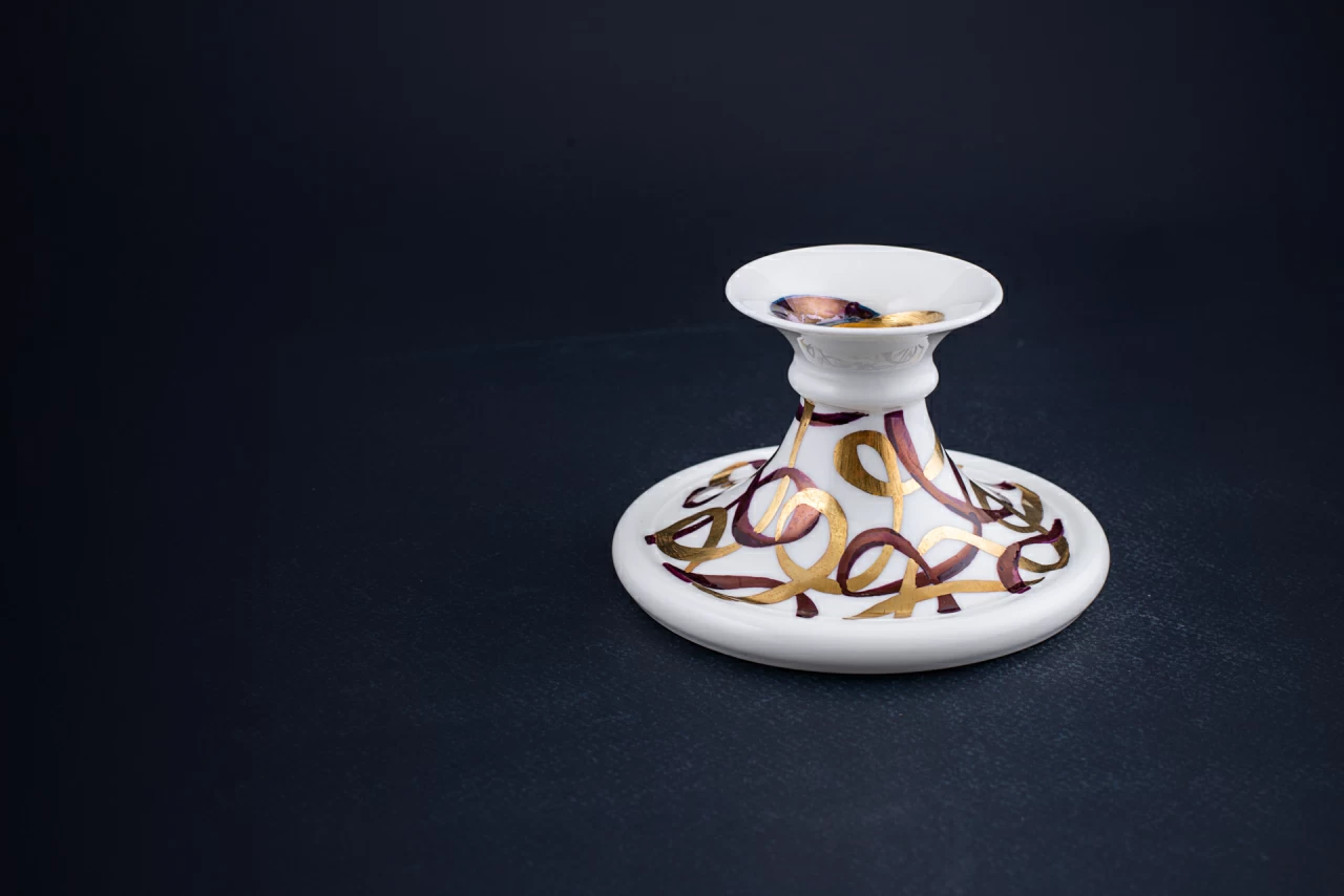 Подсвечник Праздник, на форме Классика, арт 60.01207.00.1,  Подсвечник Праздник, на форме Классика, арт 60.01207.00.1,