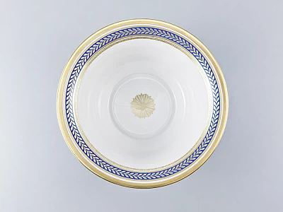 Салатник шестипорционный круглый форма Александрия рисунок Золотой 52 арт. 80.65353.00.1