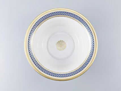 Салатник шестипорционный круглый форма Александрия рисунок Золотой 52 арт. 80.65353.00.1, 