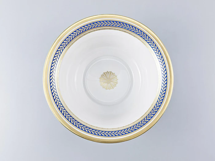 Салатник шестипорционный круглый форма Александрия рисунок Золотой 52 арт. 80.65353.00.1, 